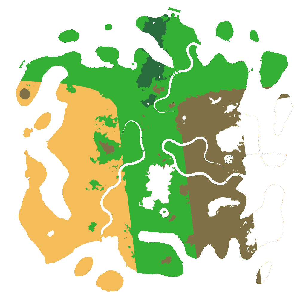 Biome Rust Map: Custom Map