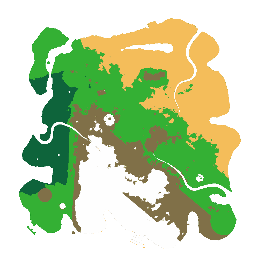 Biome Rust Map: Custom Map