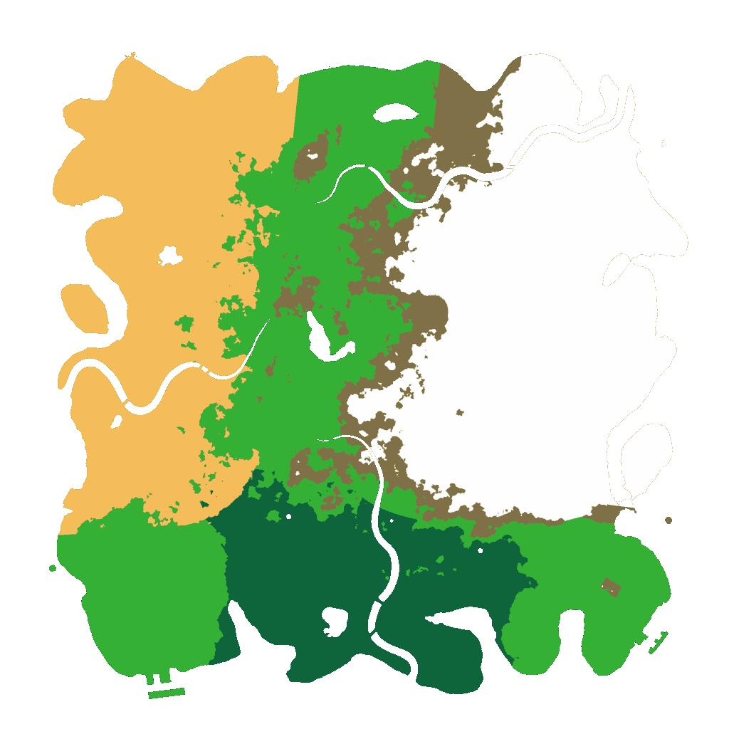 Biome Rust Map: Custom Map