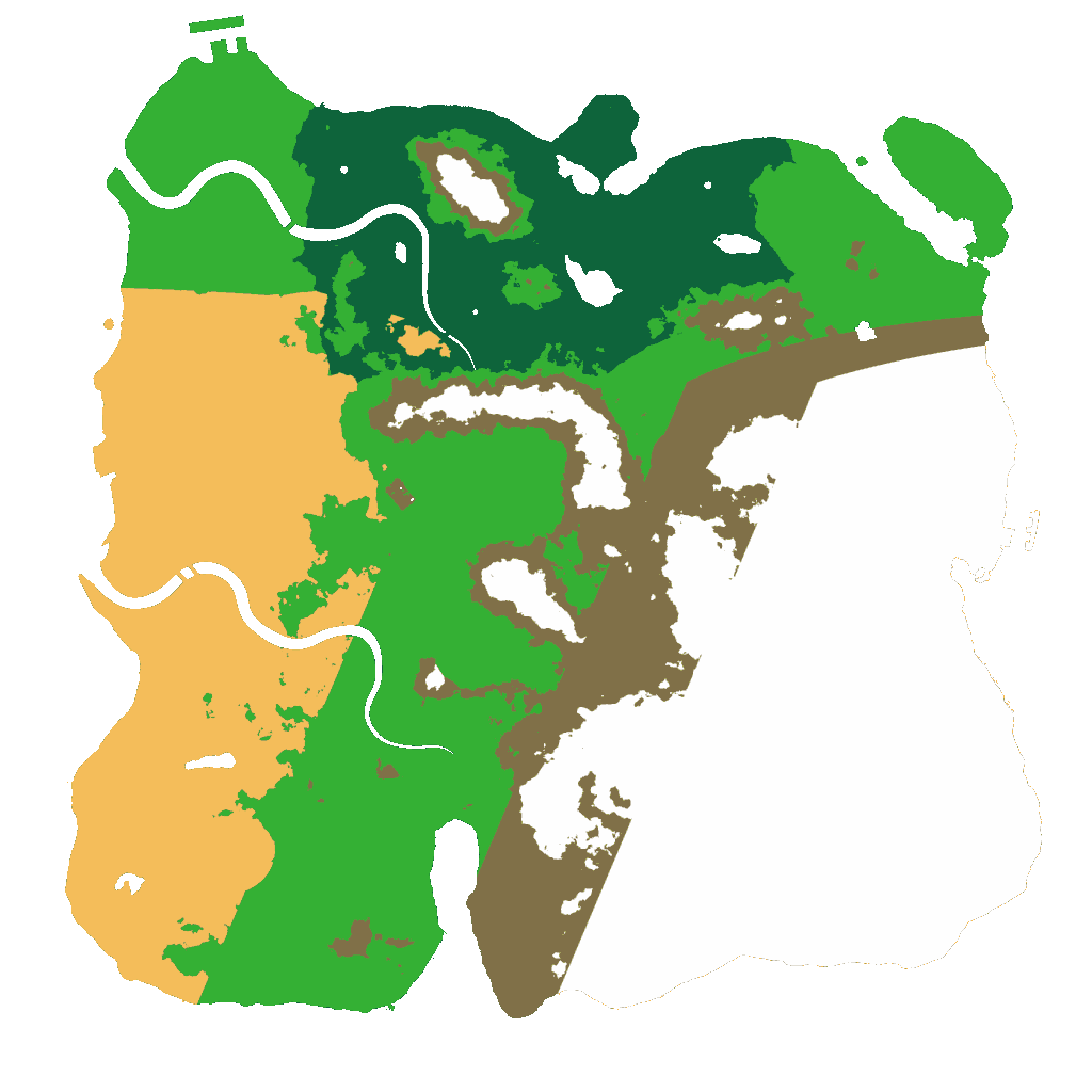 Biome Rust Map: Custom Map