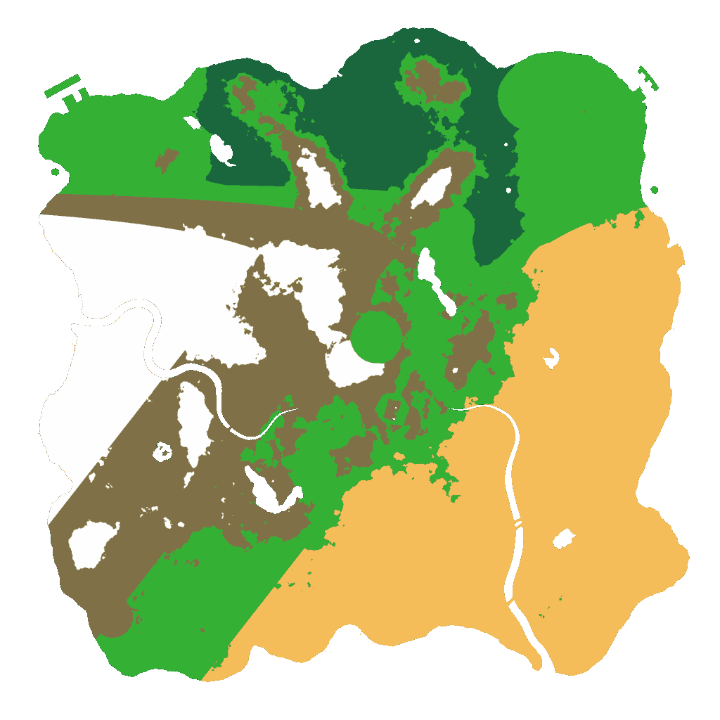 Biome Rust Map: Custom Map