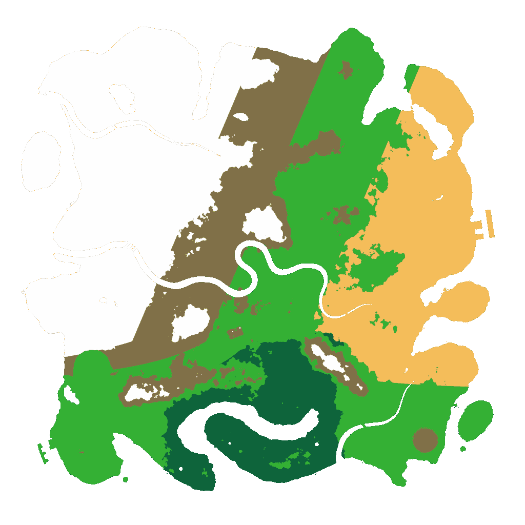 Biome Rust Map: Custom Map