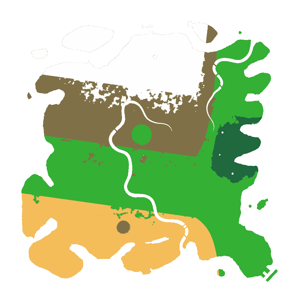 Biome Rust Map: Custom Map
