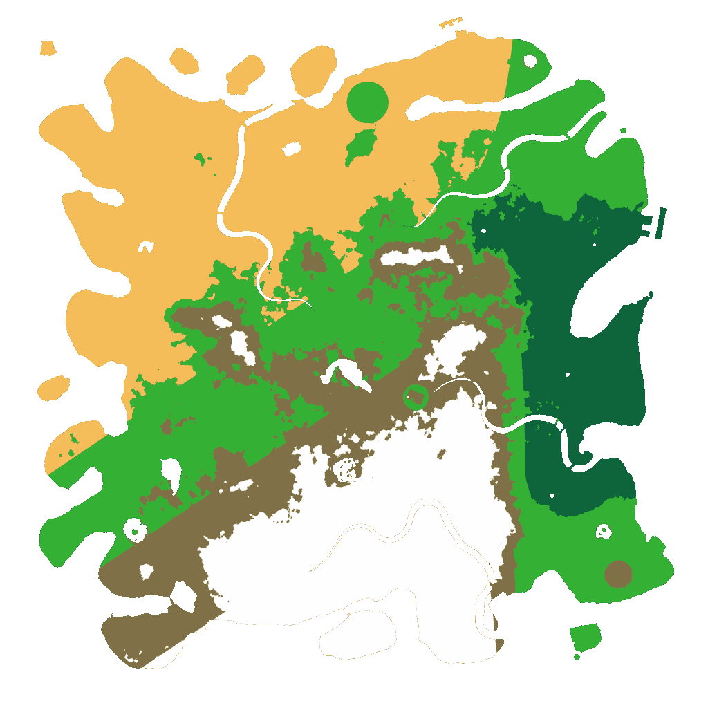 Biome Rust Map: Custom Map