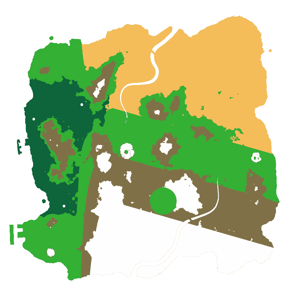 Biome Rust Map: Custom Map
