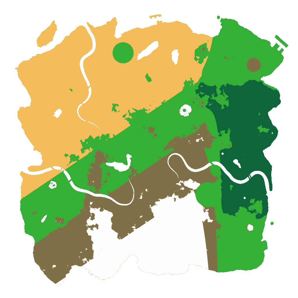 Biome Rust Map: Custom Map