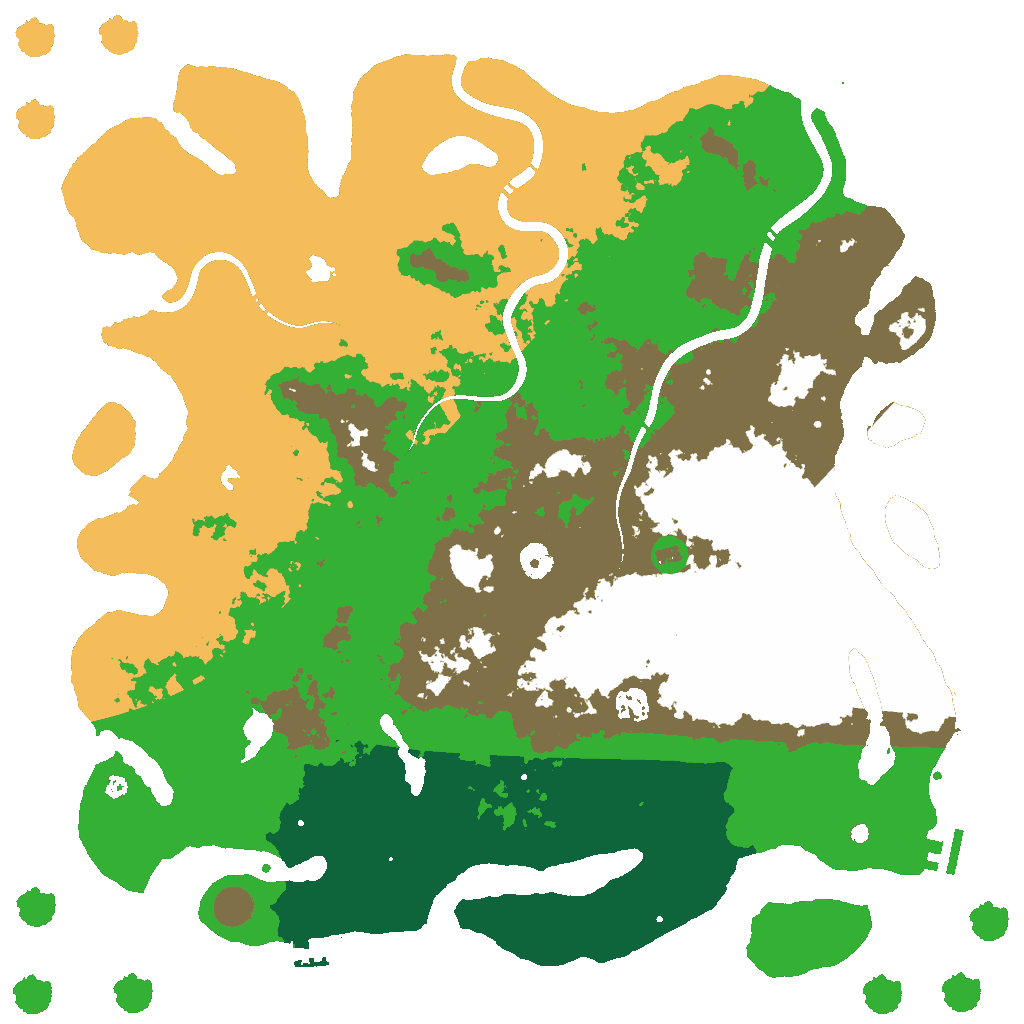 Biome Rust Map: Custom Map