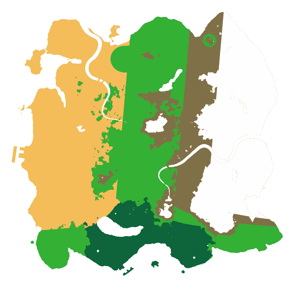 Biome Rust Map: Custom Map