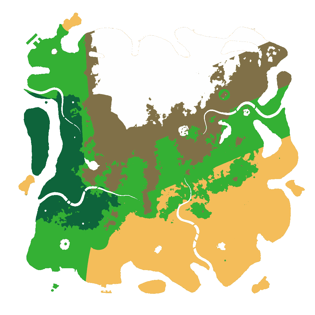 Biome Rust Map: Custom Map