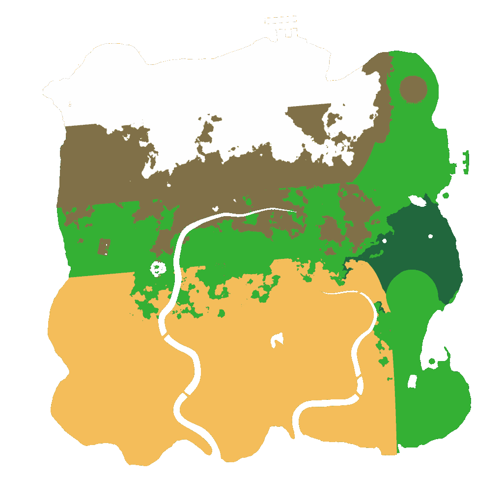 Biome Rust Map: Custom Map
