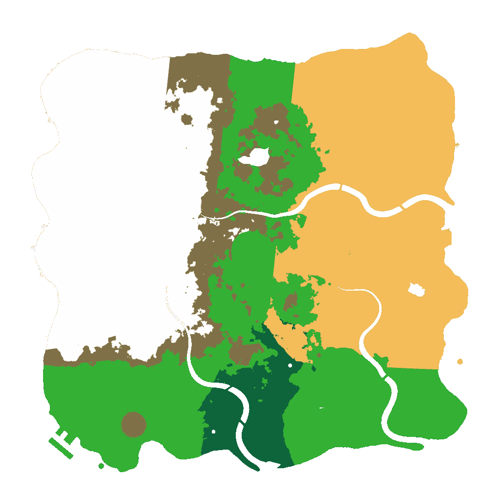 Biome Rust Map: Custom Map