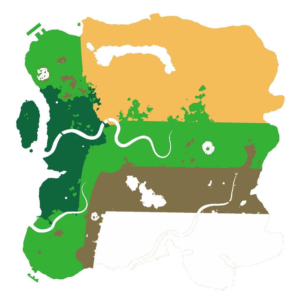 Biome Rust Map: Custom Map
