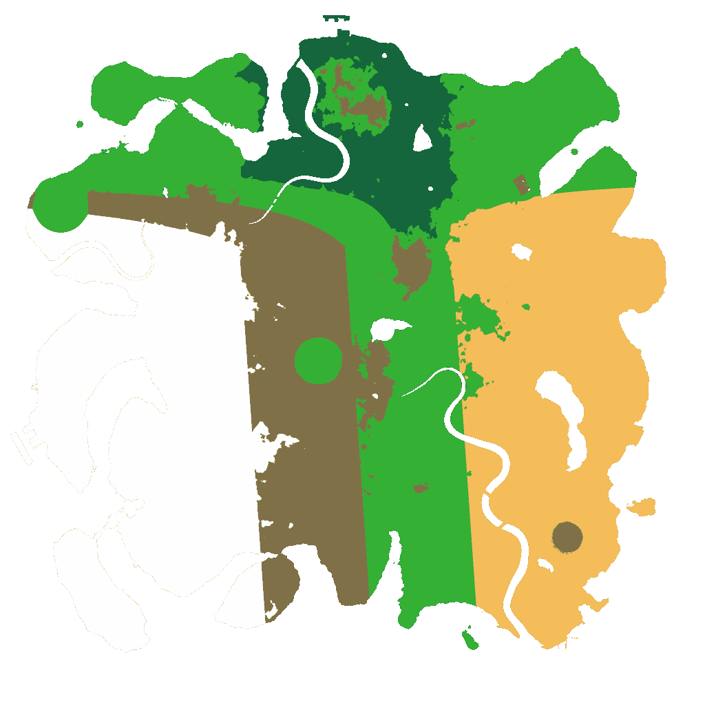 Biome Rust Map: Custom Map