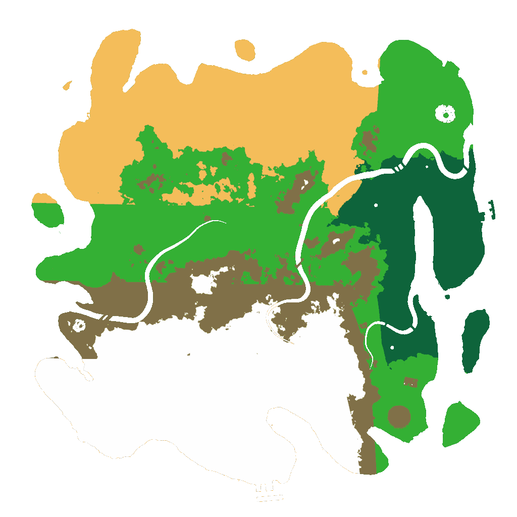 Biome Rust Map: Custom Map