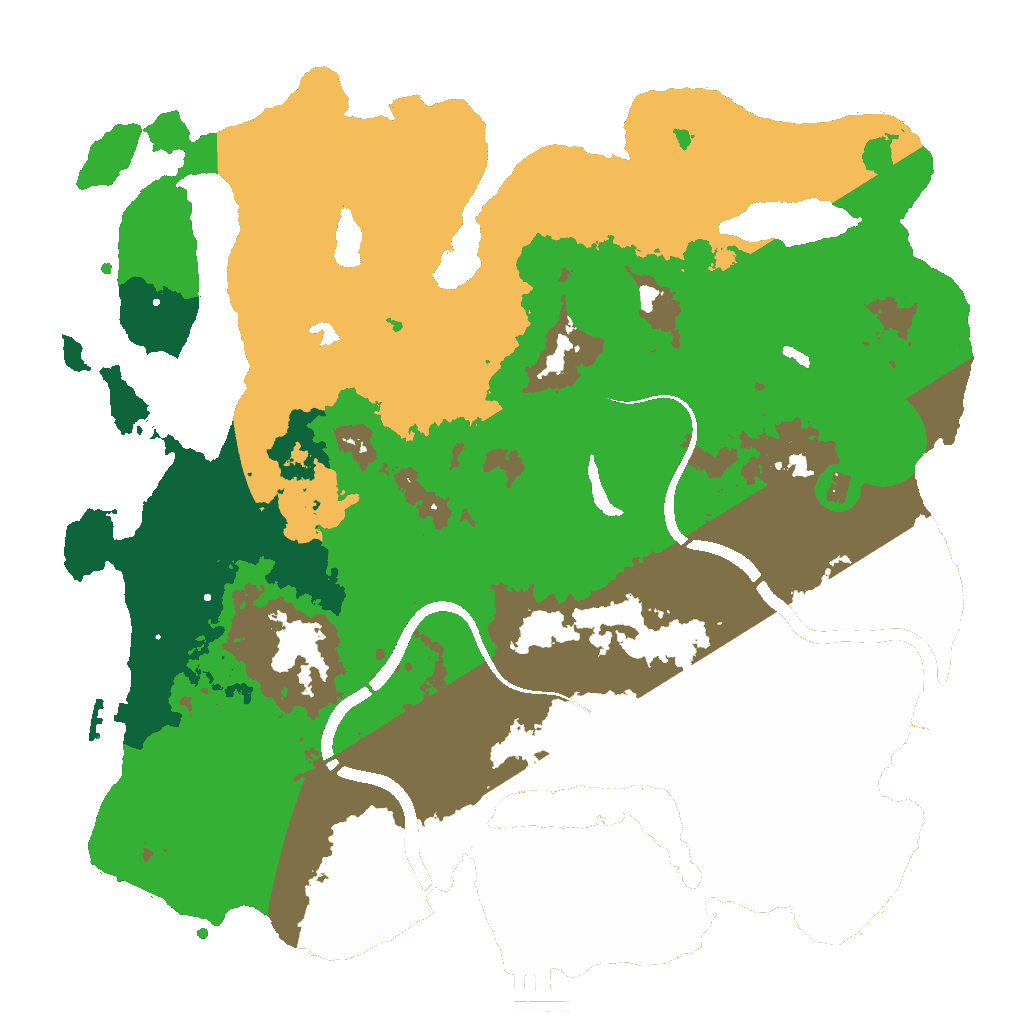 Biome Rust Map: Custom Map