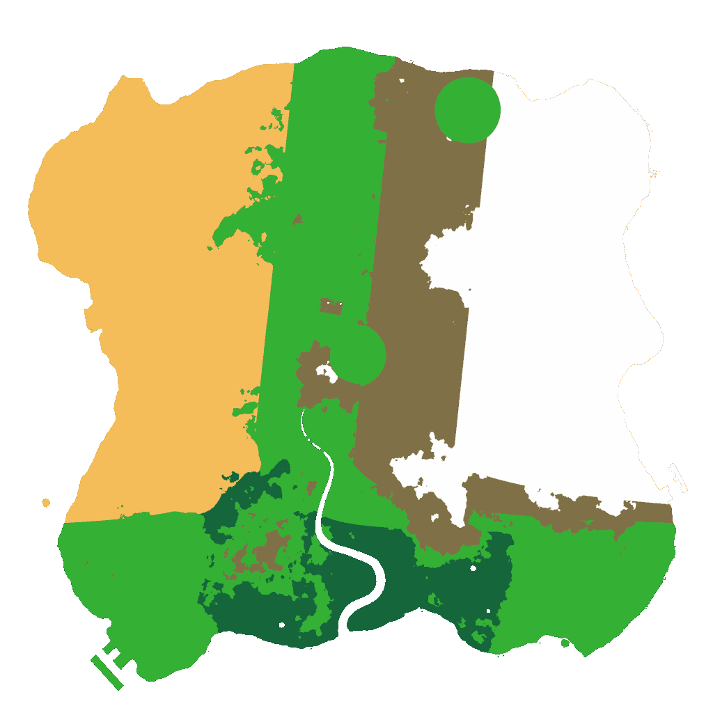 Biome Rust Map: Custom Map