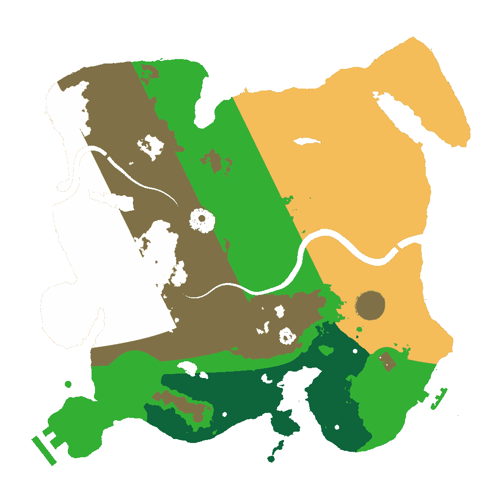 Biome Rust Map: Custom Map