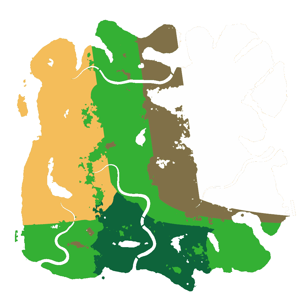 Biome Rust Map: Custom Map