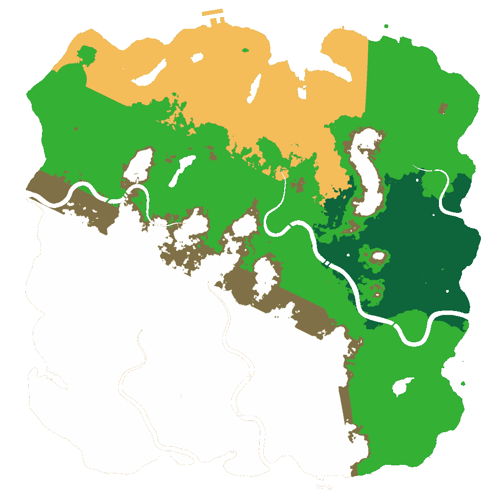 Biome Rust Map: Custom Map
