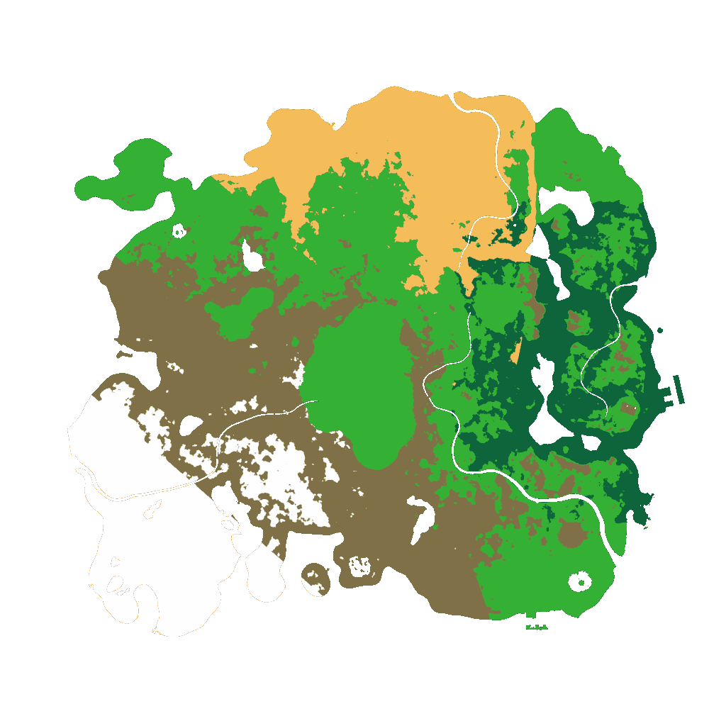 Biome Rust Map: Custom Map
