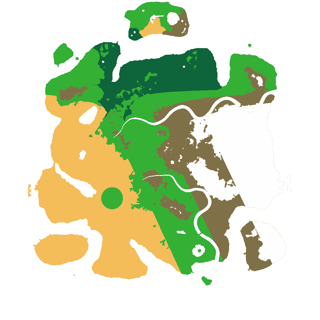 Biome Rust Map: Custom Map