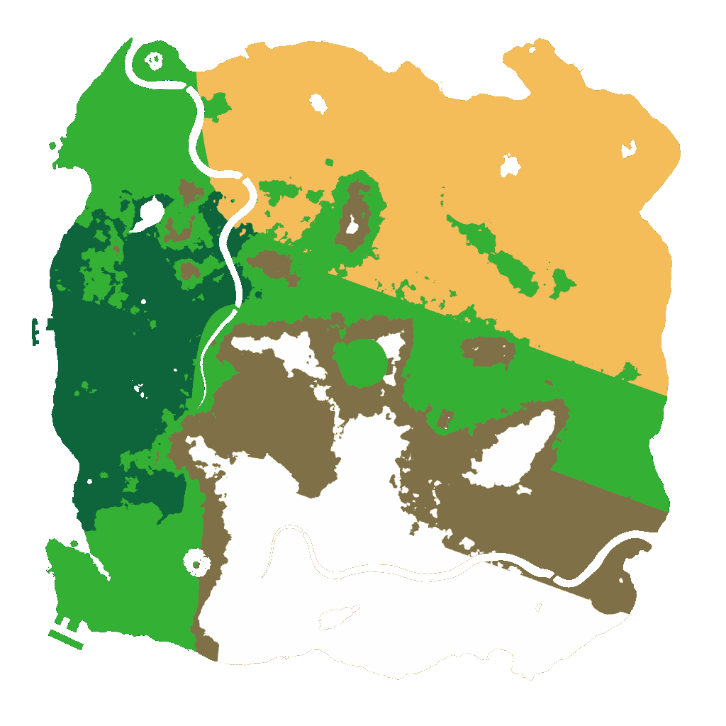 Biome Rust Map: Custom Map