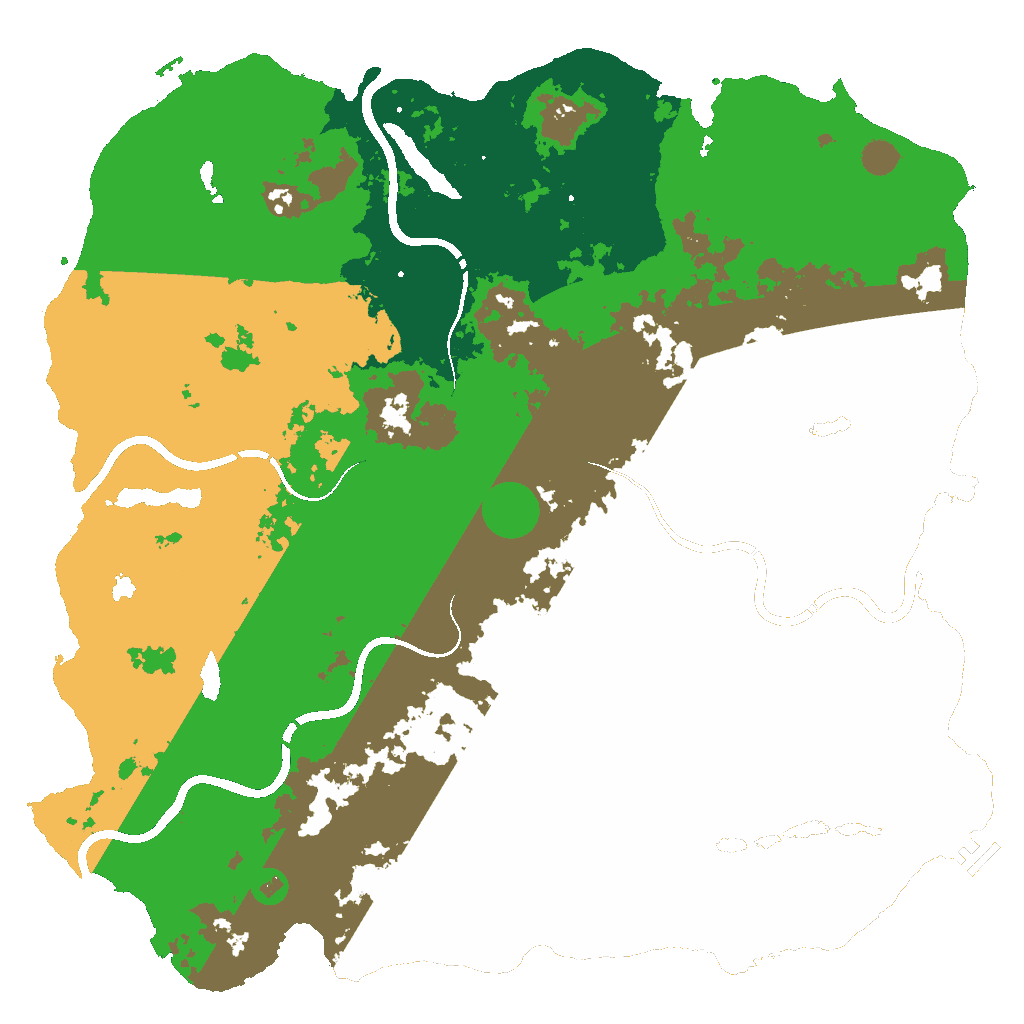 Biome Rust Map: Custom Map
