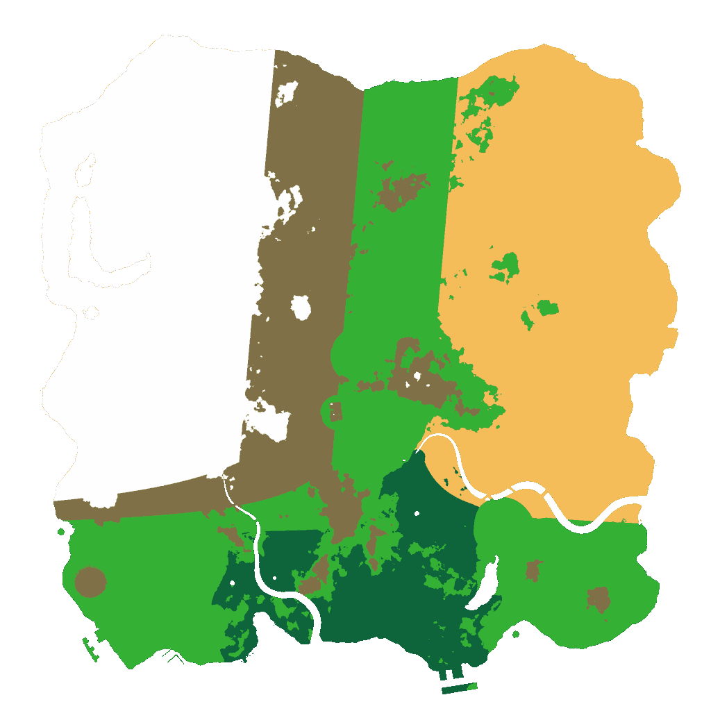 Biome Rust Map: Custom Map