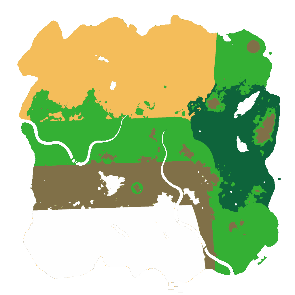 Biome Rust Map: Custom Map