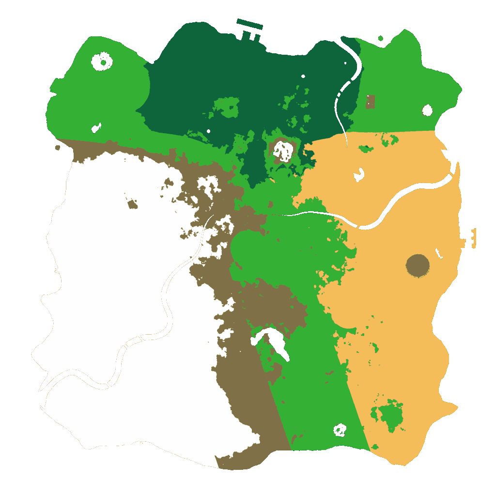 Biome Rust Map: Custom Map