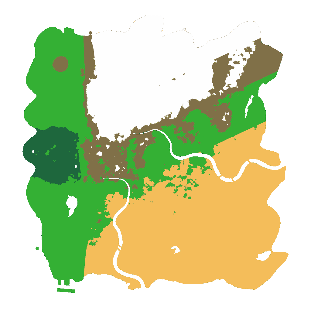 Biome Rust Map: Custom Map