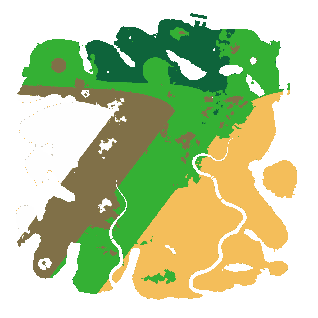 Biome Rust Map: Custom Map