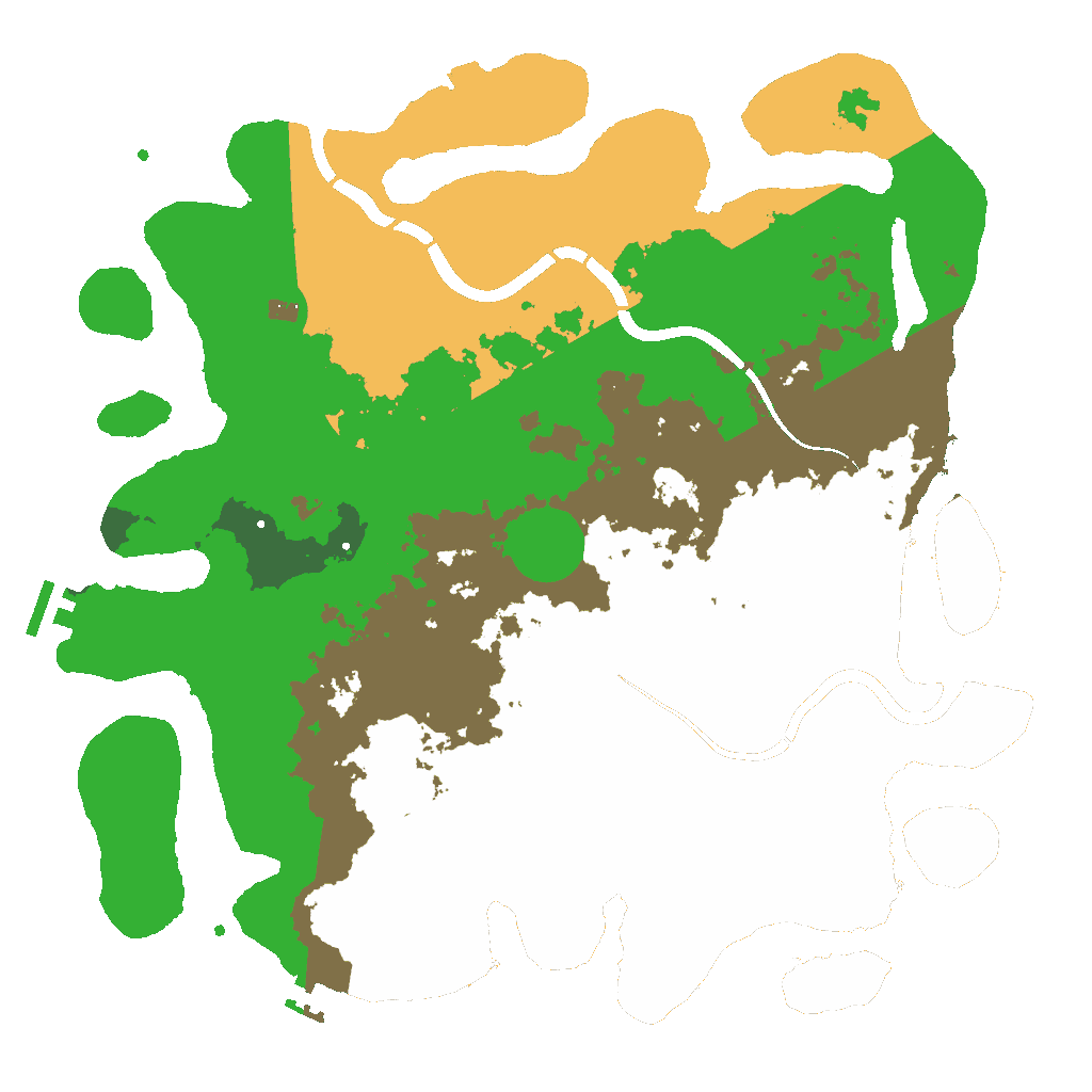 Biome Rust Map: Custom Map