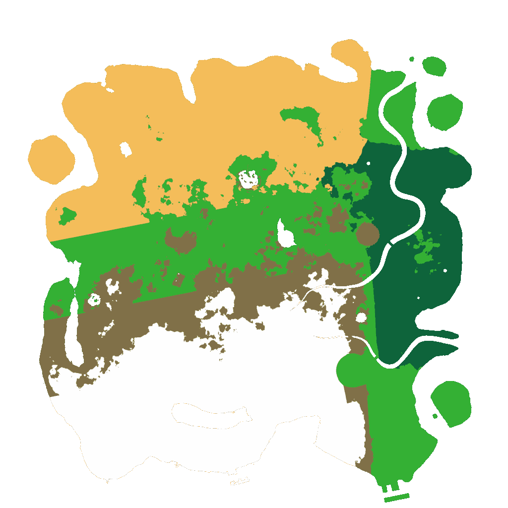 Biome Rust Map: Custom Map