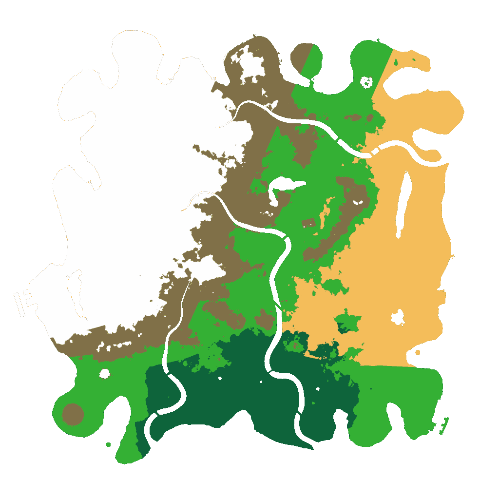 Biome Rust Map: Custom Map