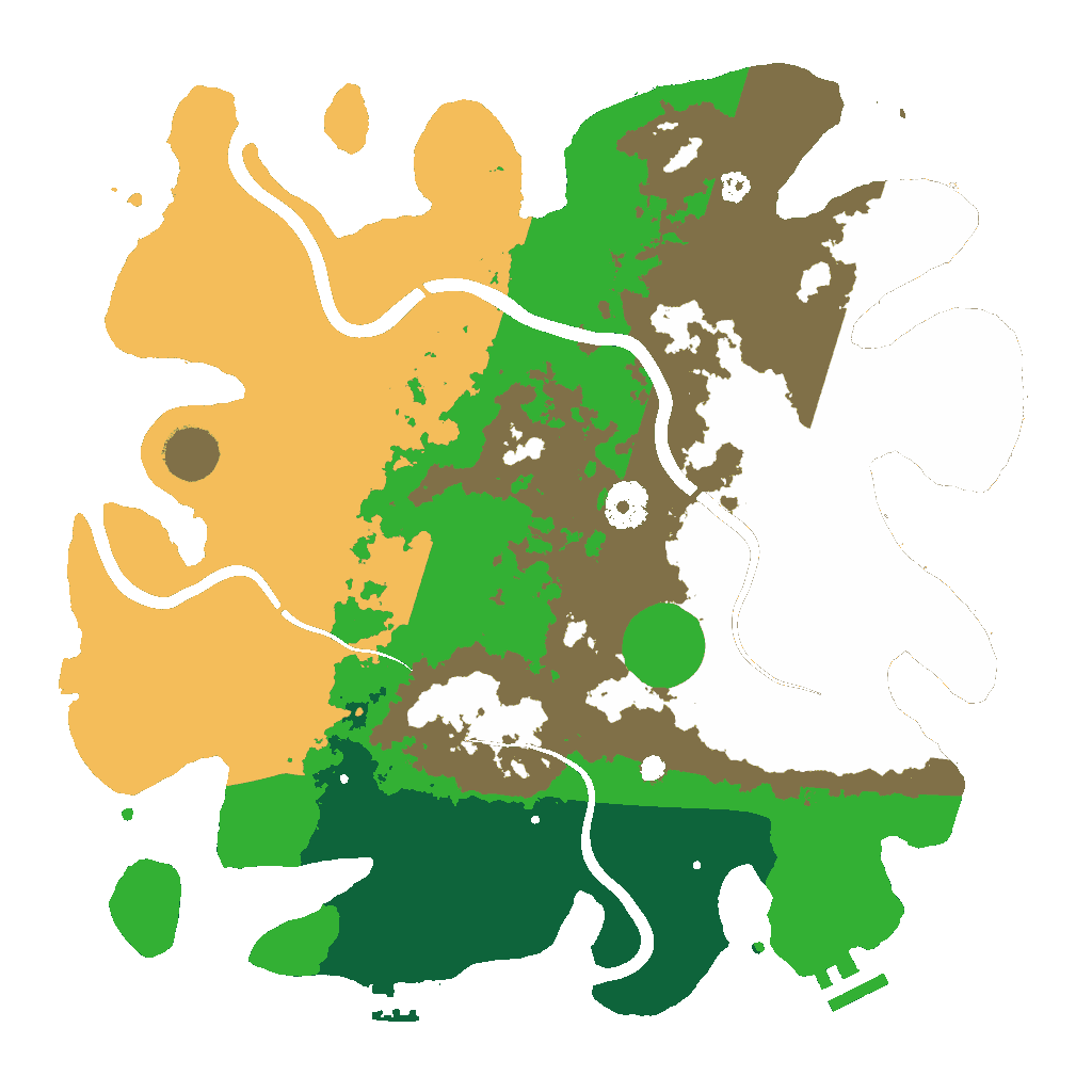 Biome Rust Map: Custom Map