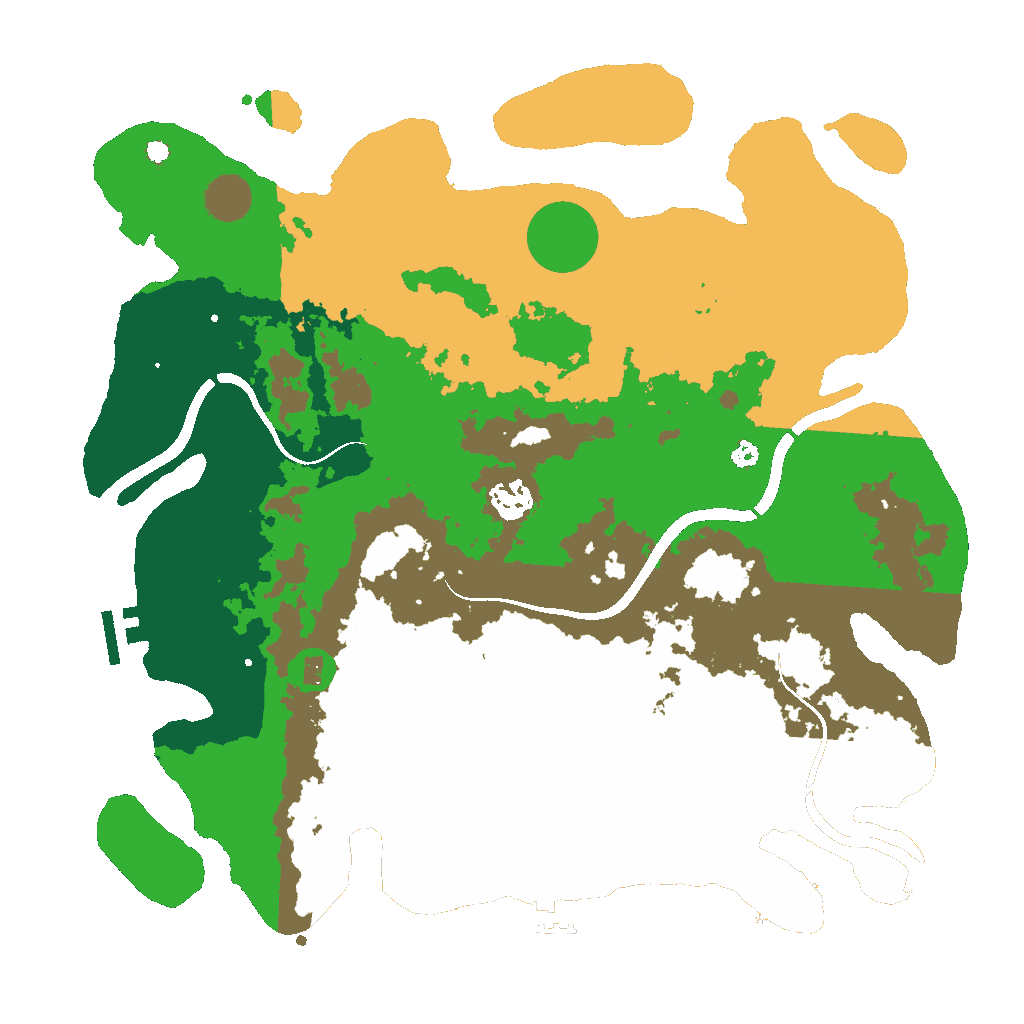 Biome Rust Map: Custom Map