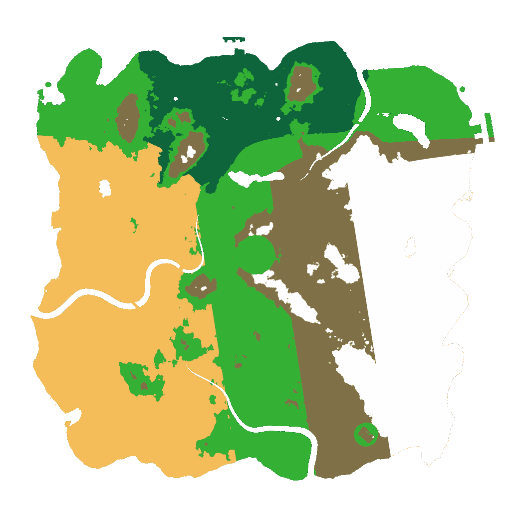 Biome Rust Map: Custom Map