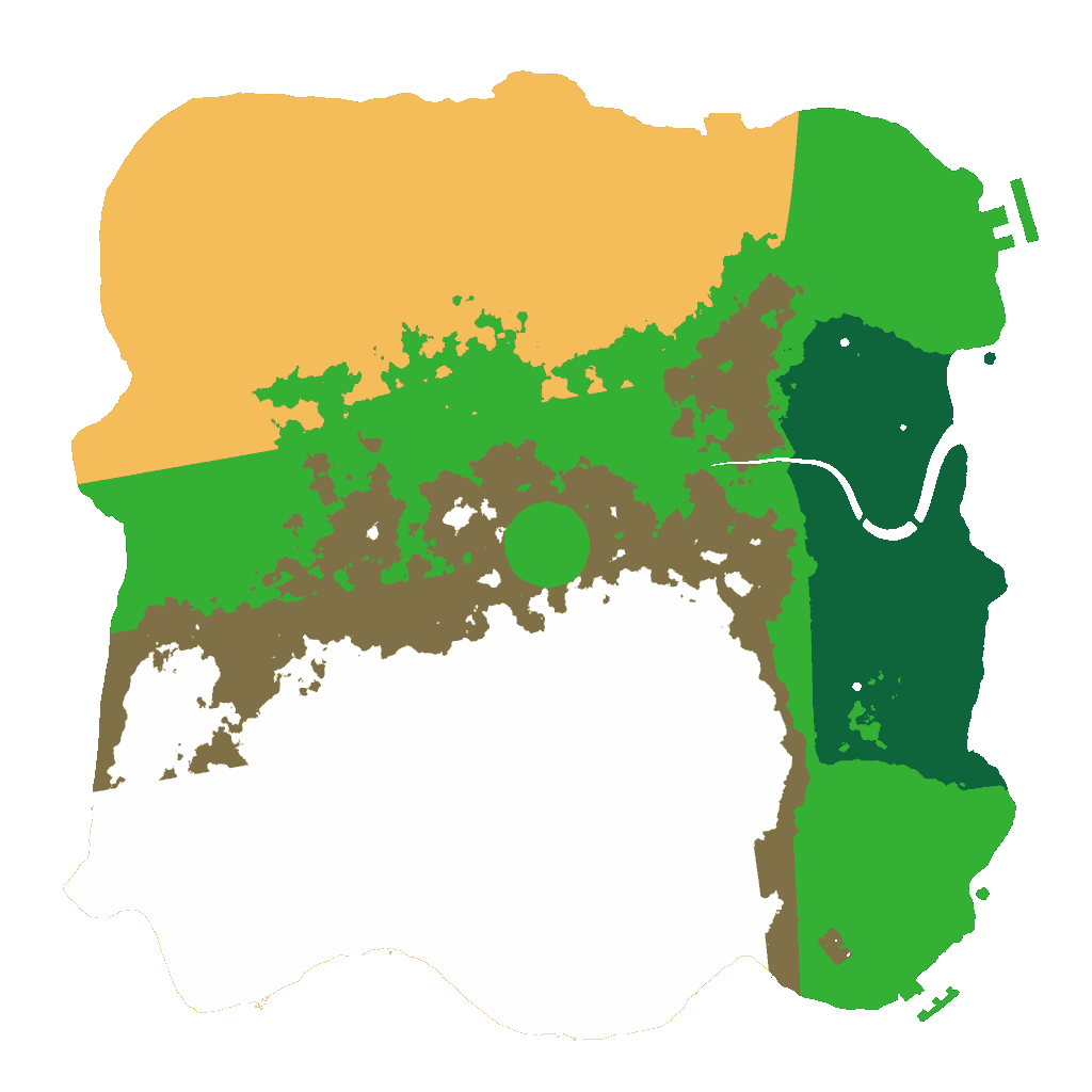 Biome Rust Map: Custom Map