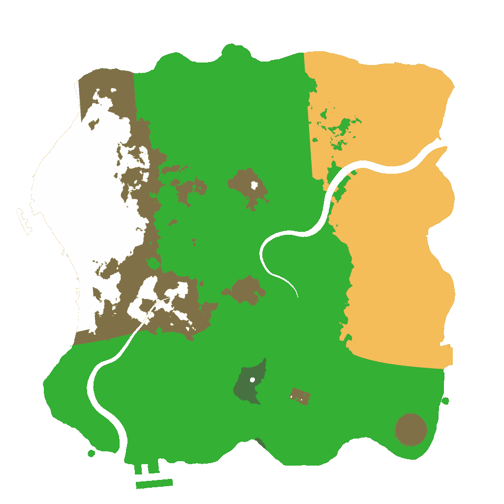 Biome Rust Map: Custom Map