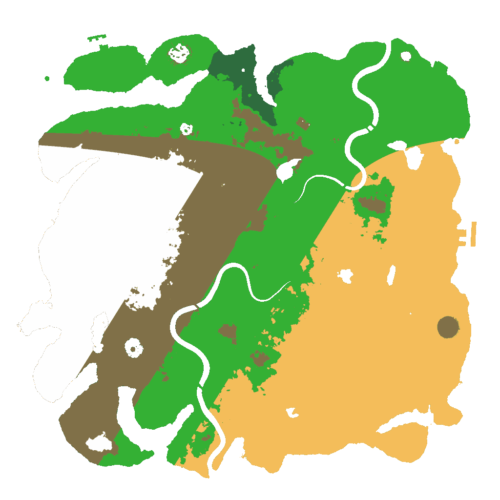 Biome Rust Map: Custom Map