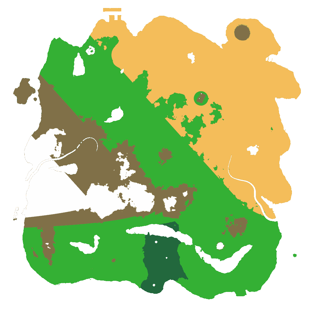 Biome Rust Map: Custom Map
