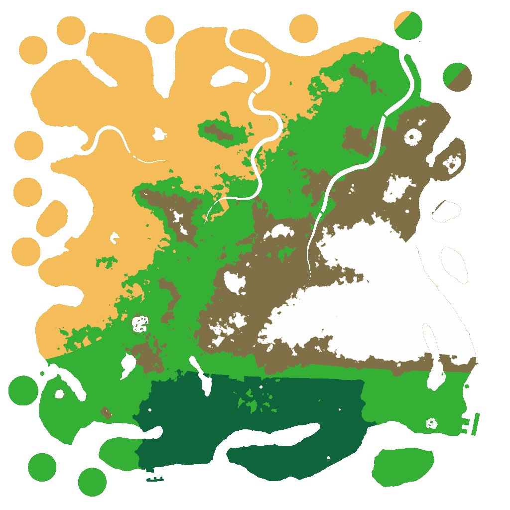 Biome Rust Map: Custom Map