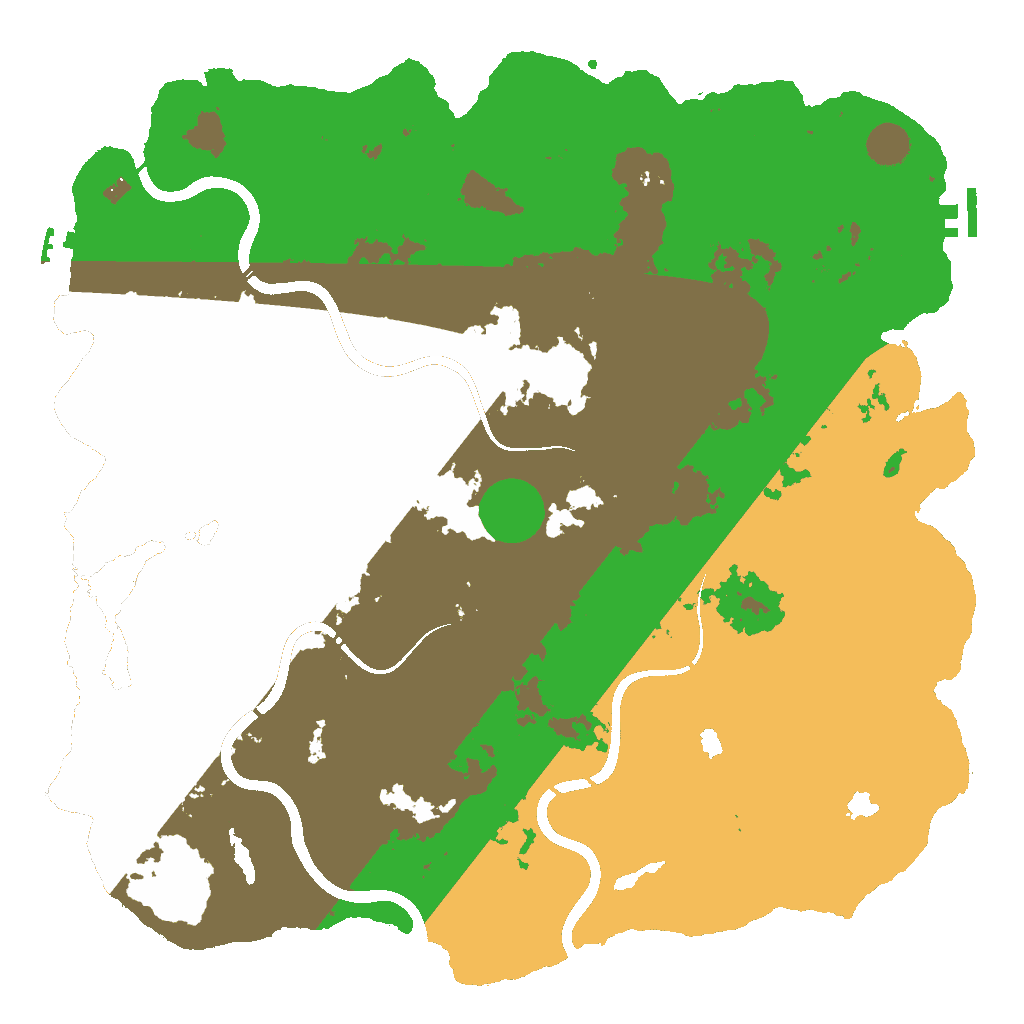 Biome Rust Map: Custom Map