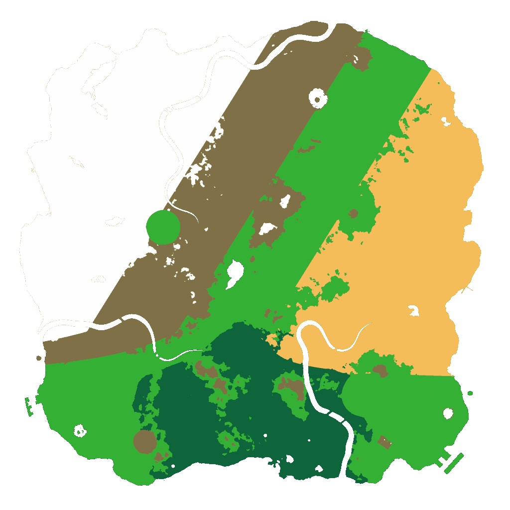 Biome Rust Map: Custom Map