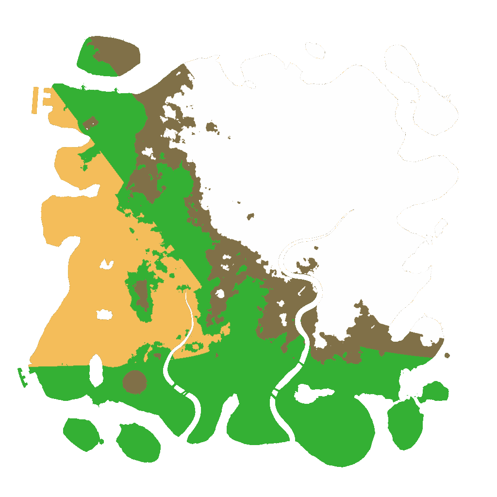 Biome Rust Map: Custom Map