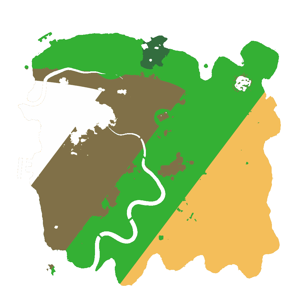 Biome Rust Map: Custom Map