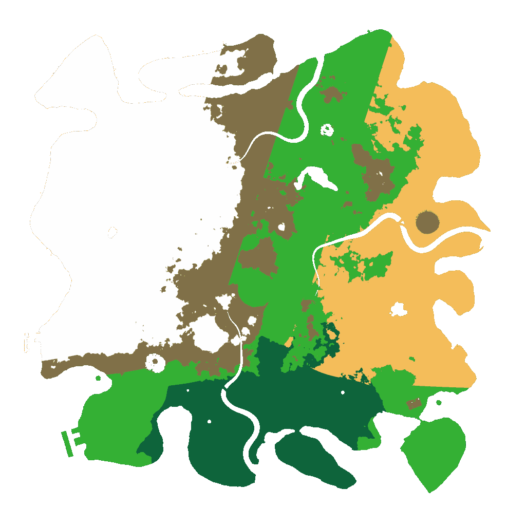 Biome Rust Map: Custom Map