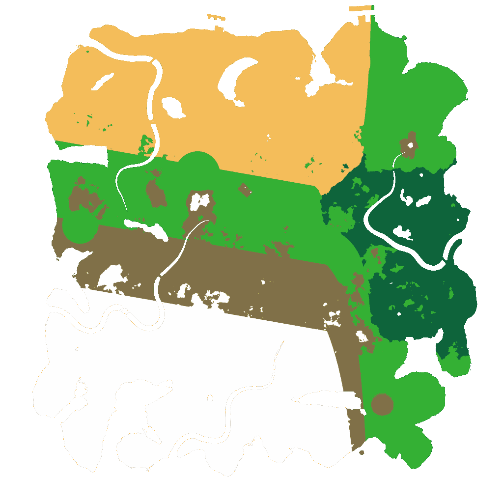 Biome Rust Map: Custom Map