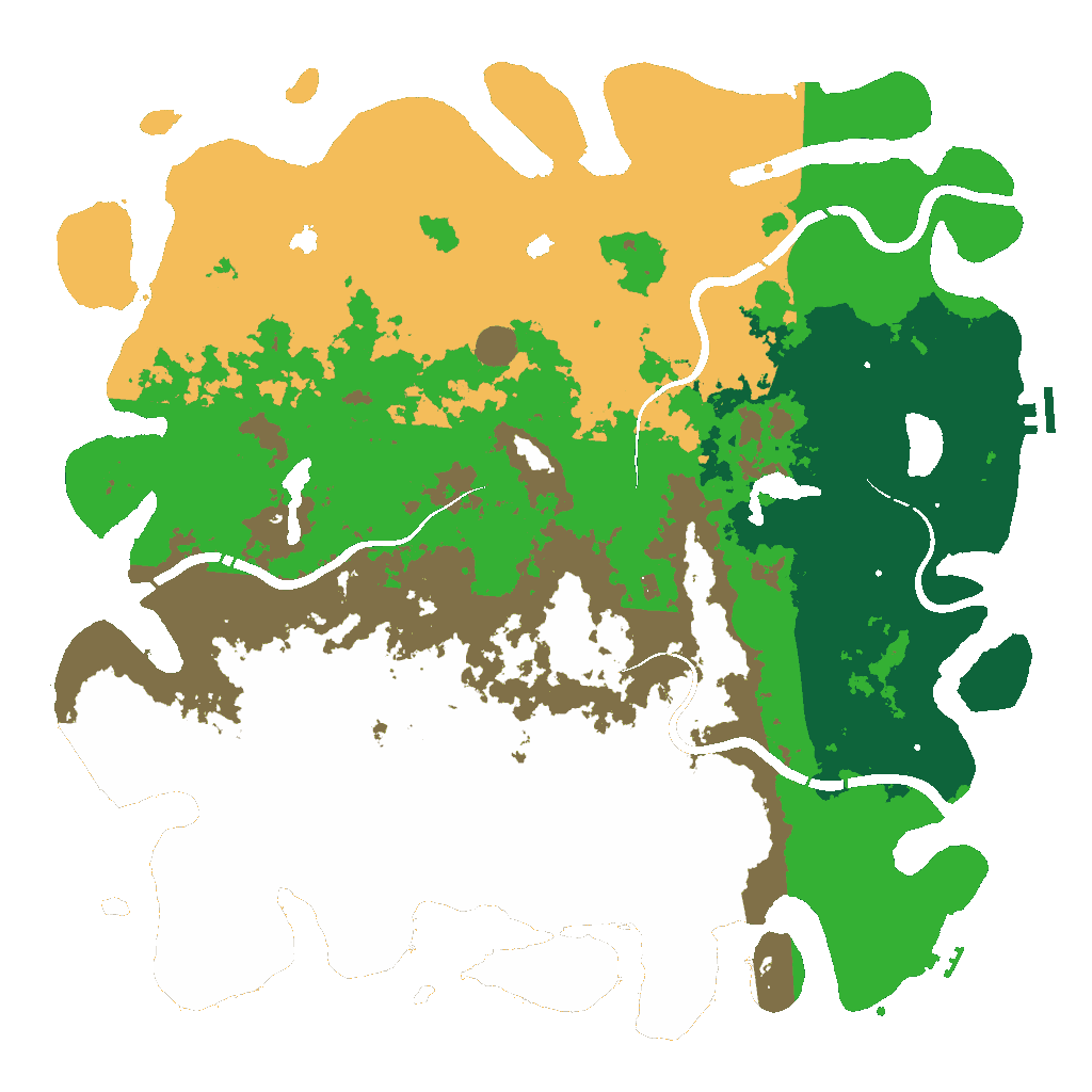 Biome Rust Map: Custom Map